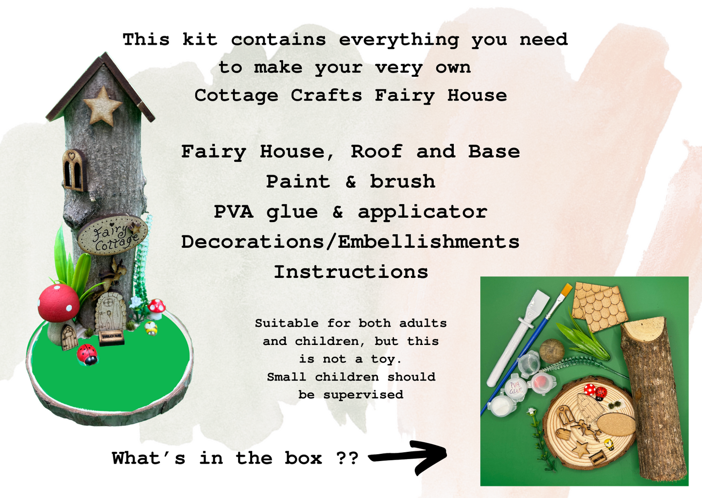 Make Your Own Fairy House Craft Kit
